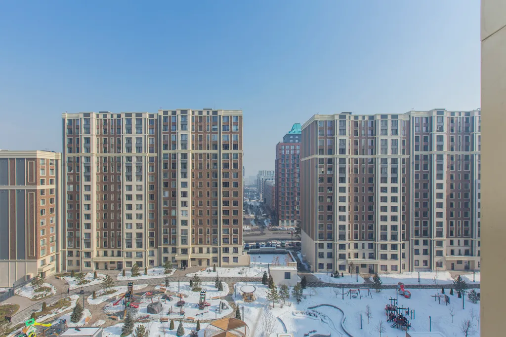 Квартира Студия 1 с шикарным видом и лоджией ЖК Еstet — Алматы