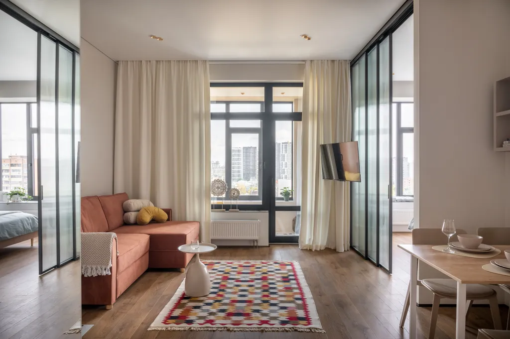 Квартира Дизайнерские апартаменты в ЖК Серебряный Парк — Москва