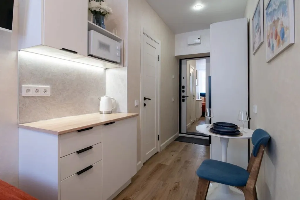 Квартира Квартира Уютная студия возле метро — Москва