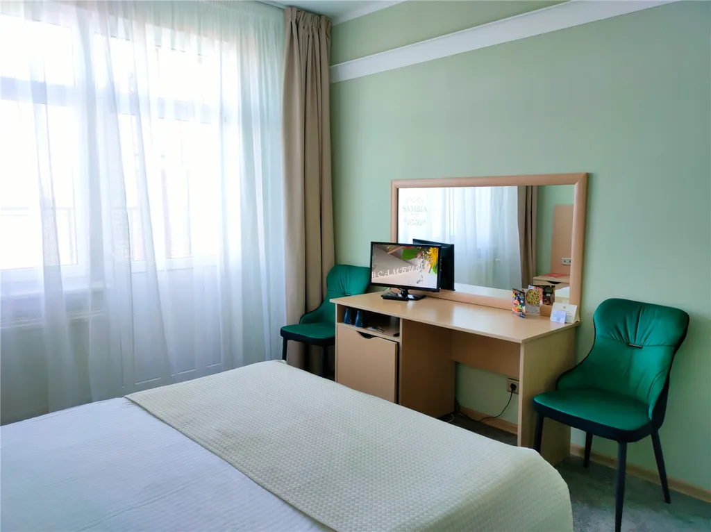 Двухместный стандартный номер с видом на море и балконом