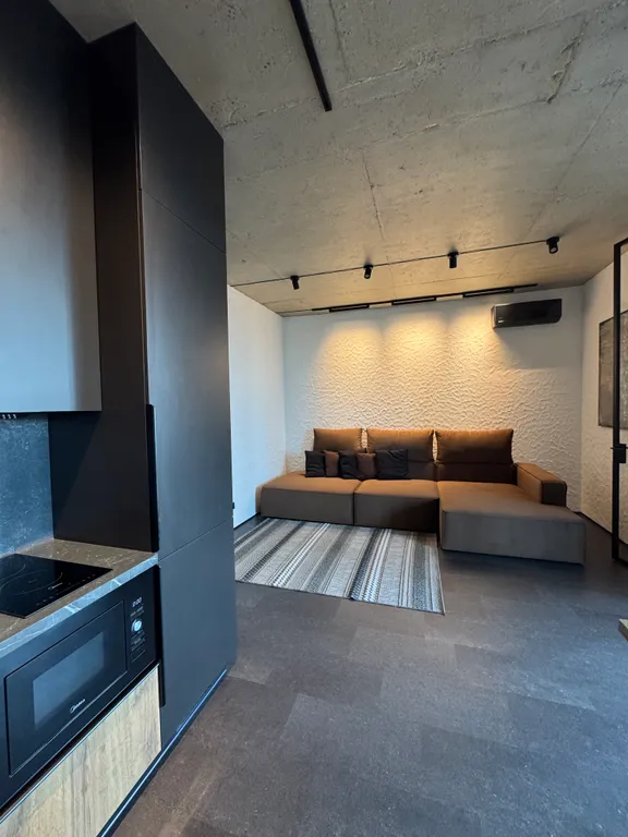 Квартира Большая 1к квартира в стиле эко-лофт, с панорамным видом на море — Геленджик