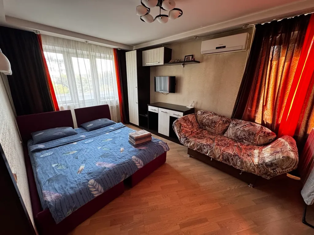 Уютная 1‑к квартира в центре Новокузнецка, с балконом