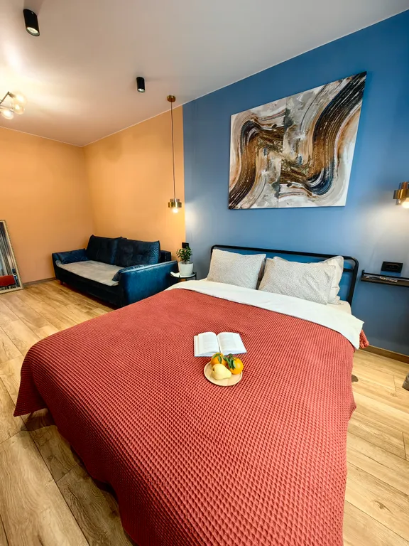 Терракотовая квартира рядом с подъемником на Горный Воздух — аренда посуточно в Южно-Сахалинск