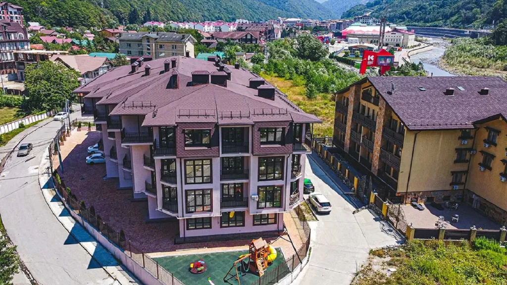 Апартамент с видом на горы Эсто-Садок