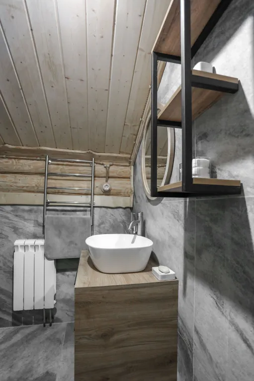 Двухэтажный деревянный коттедж в Усадьбе скульптора Эрьзи