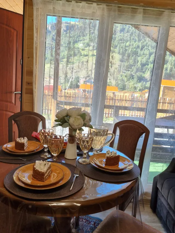 Уютные домики в Теберде