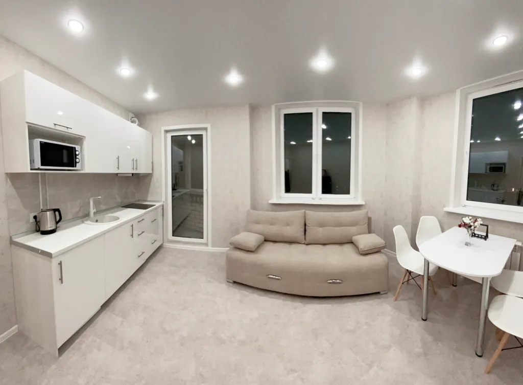 Квартира с видом на Волгу и город