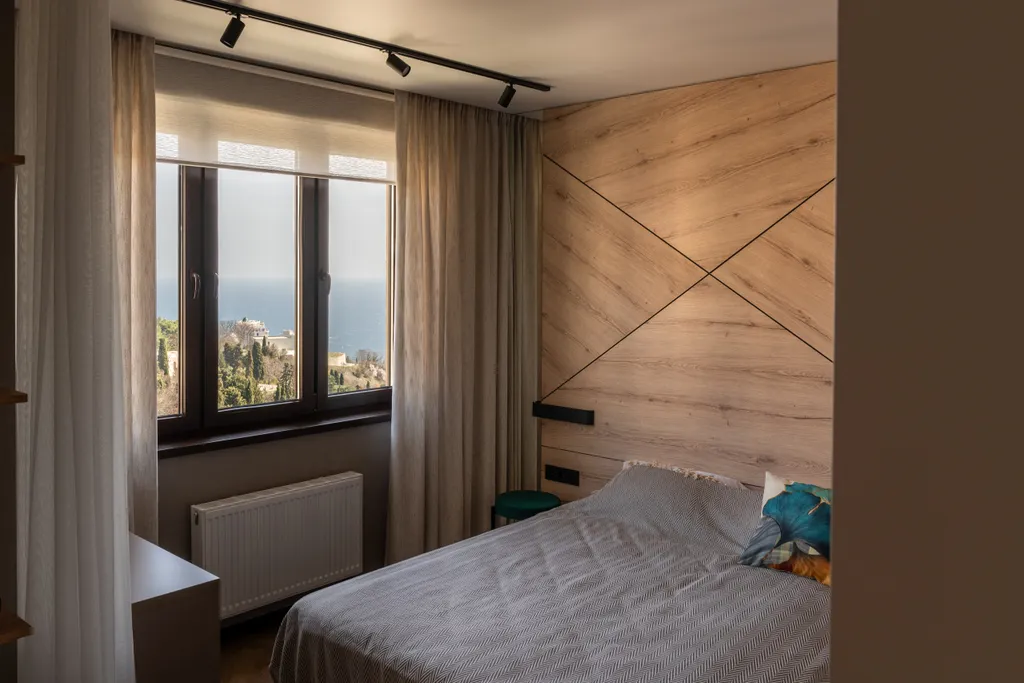 Апартамент с видом на море и горы, элегантность и комфорт