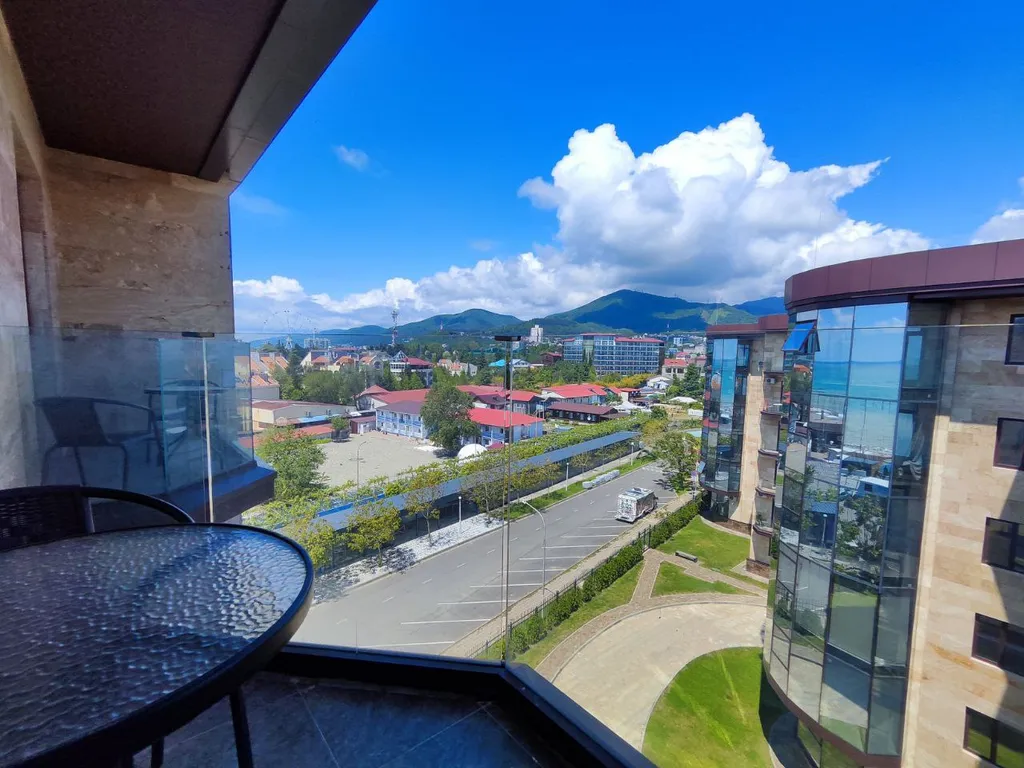 Уютная студия в апартаментном комплексе Морской берег