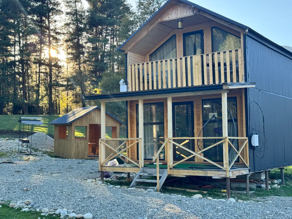 Коттедж Барнхаус с видом на горы Архыз — Архыз