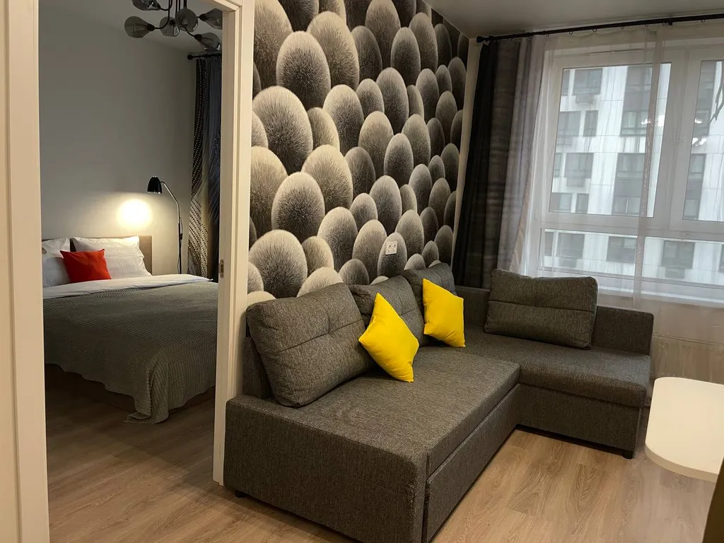 Квартира Уютная евродвухкомнатная квартира возле аэропорта Домодедово — Ям