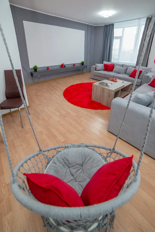 Бордовый закат в Чемпион-парк