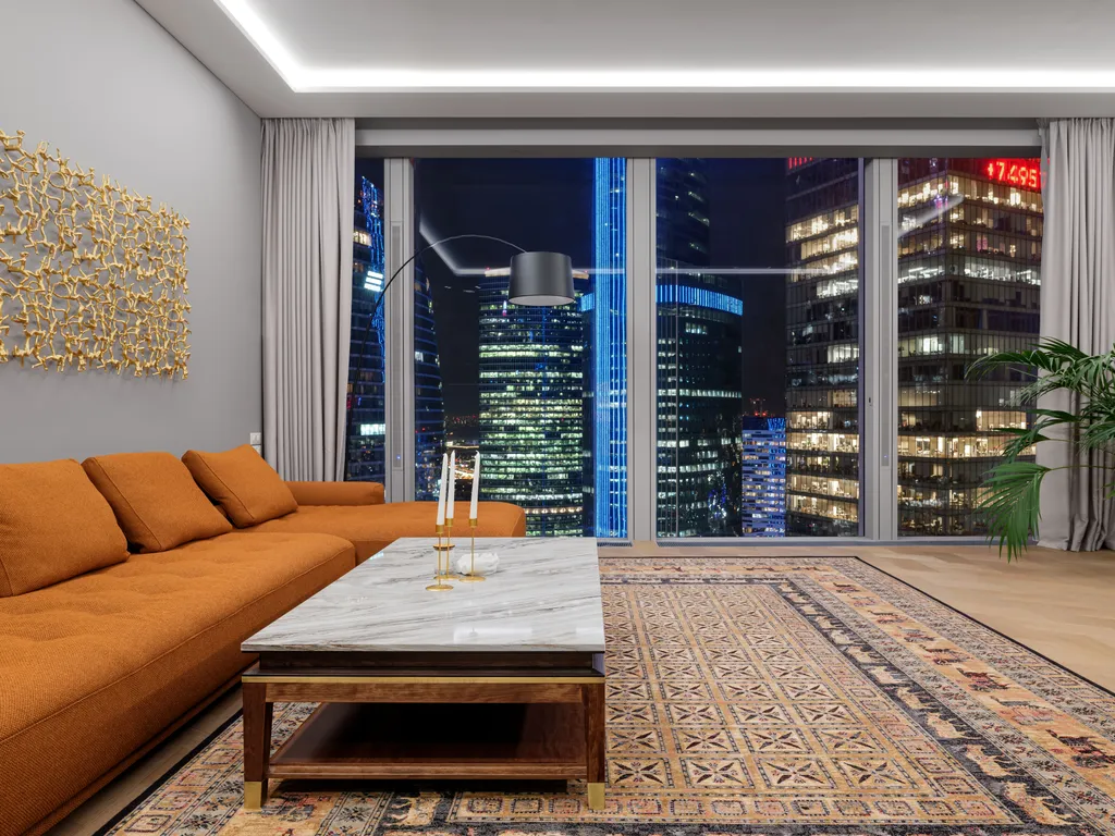 Просторный апарт с шикарным видом на башни