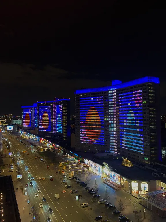 Квартира Комфортная квартира с уникальным видом на Новом Арбате — Москва