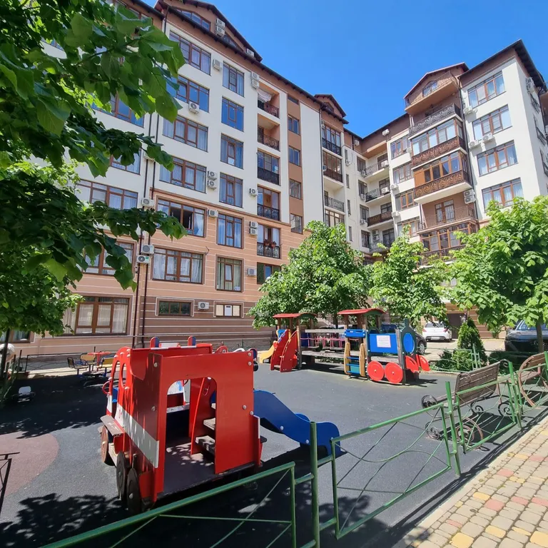 Просторная квартира с открытым балконом в новом ЖК Гоголь