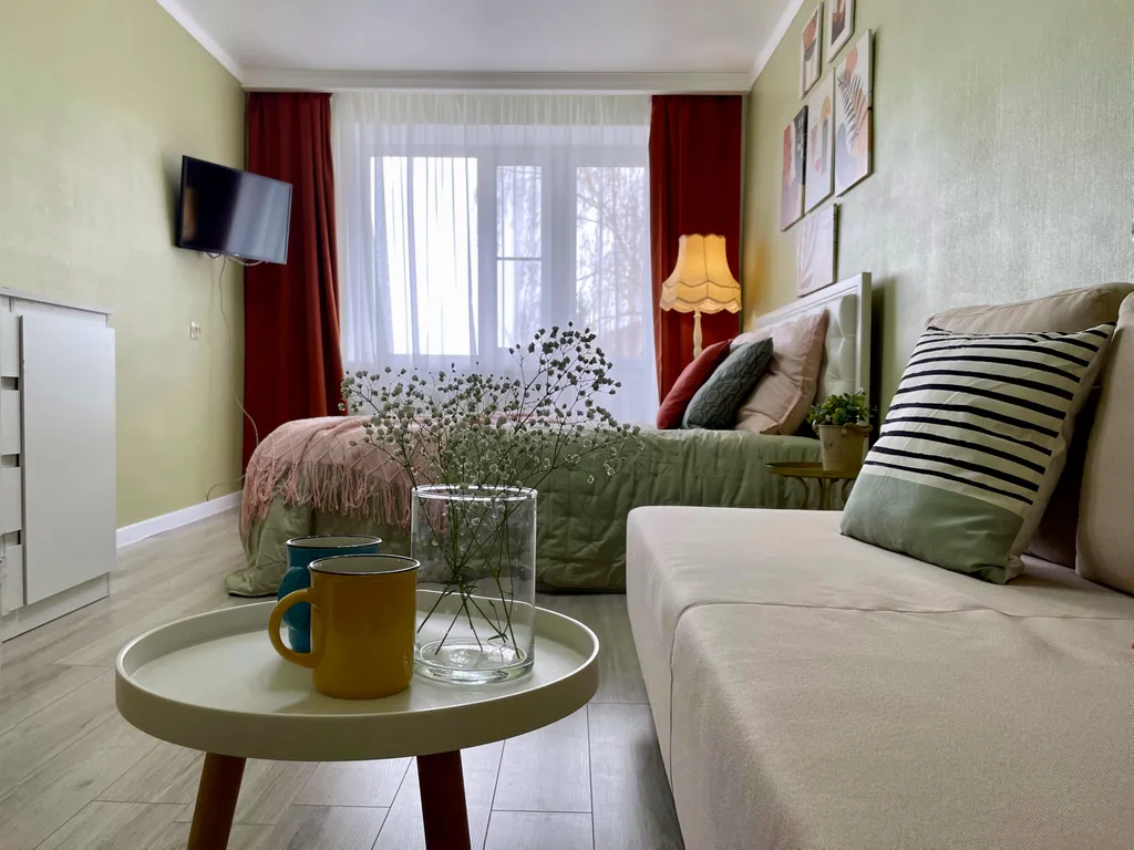 Светлая и очень уютная квартира