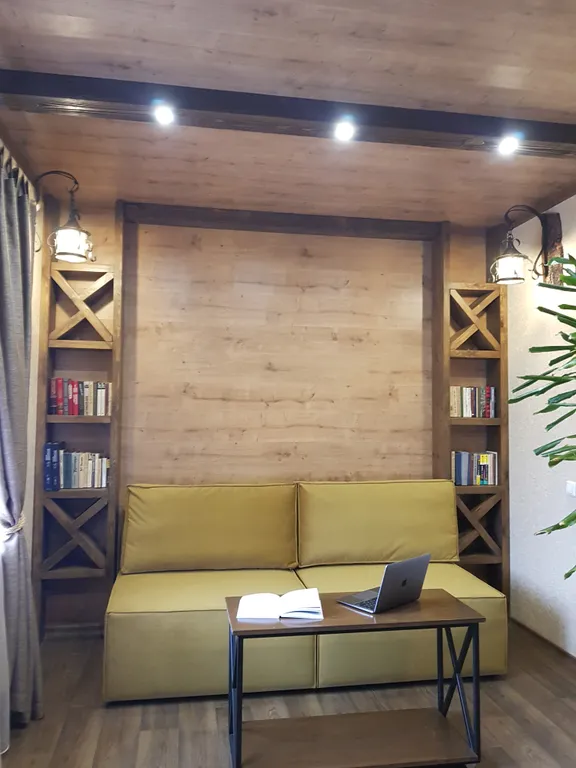 Шале с камином в центре города