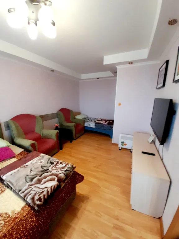 1-комнатная квартира с красивым видом на город и залив