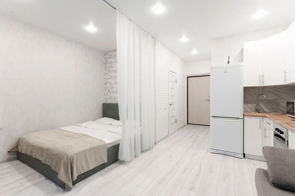 Апартаменты с видом на город в районе Минск мир