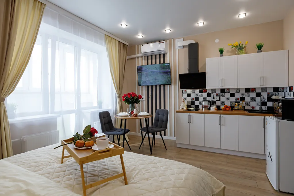 Уютная квартира с дизайнерским ремонтом