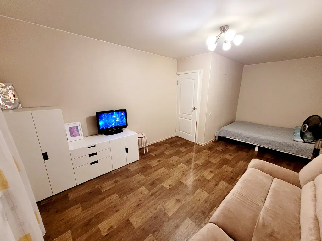 Чистая 1-к. квартира, парк Евковка