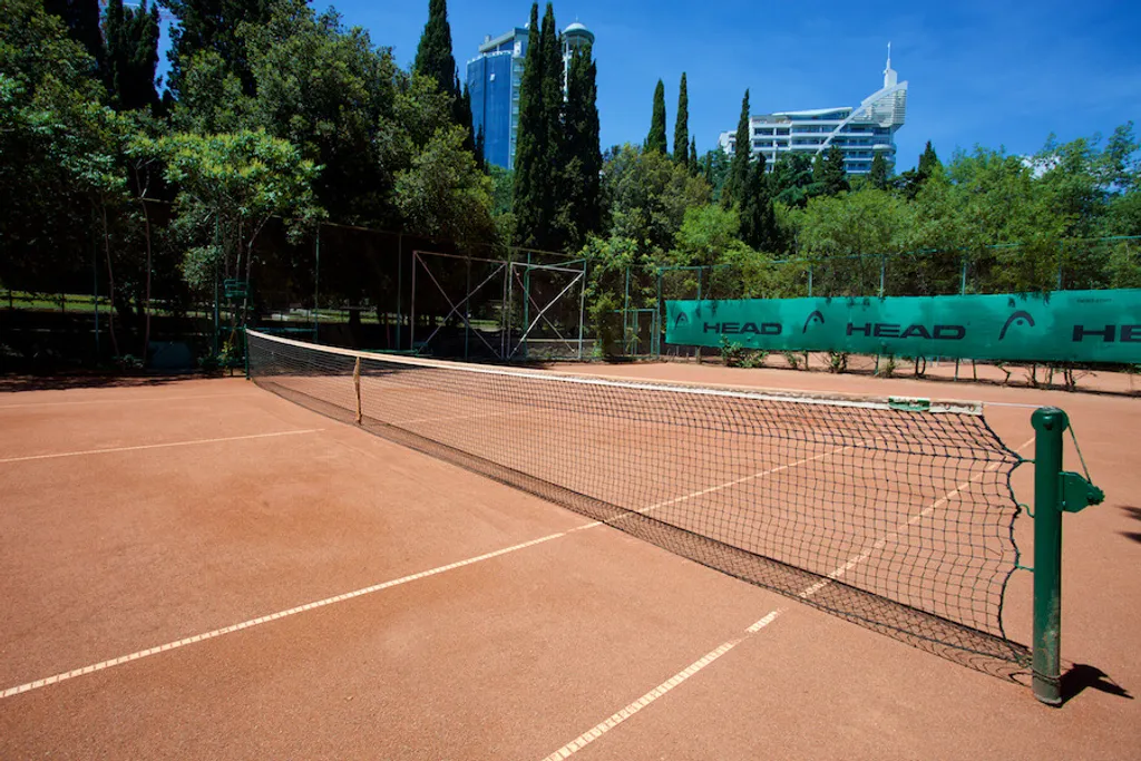 Студия у моря с видом на горы и парк