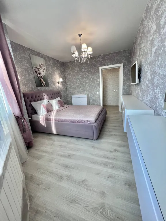 Квартира Квартира ЖК Морская Симфония-2 МореСолнцеАпарт с видом на горы, море и бассейн — Адлер