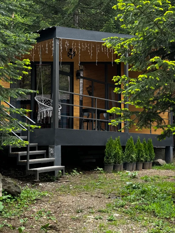 Коттедж База отдыха в лесу с видом на горы ПроЛес — аренда посуточно в Архыз