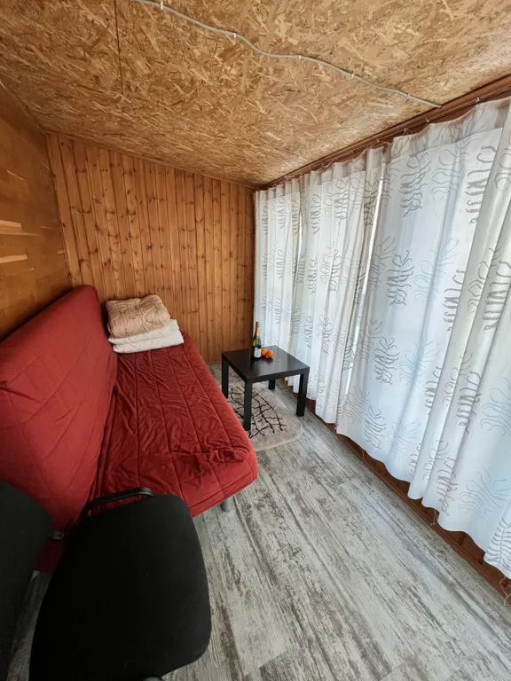 Домик охотника с баней на дровах