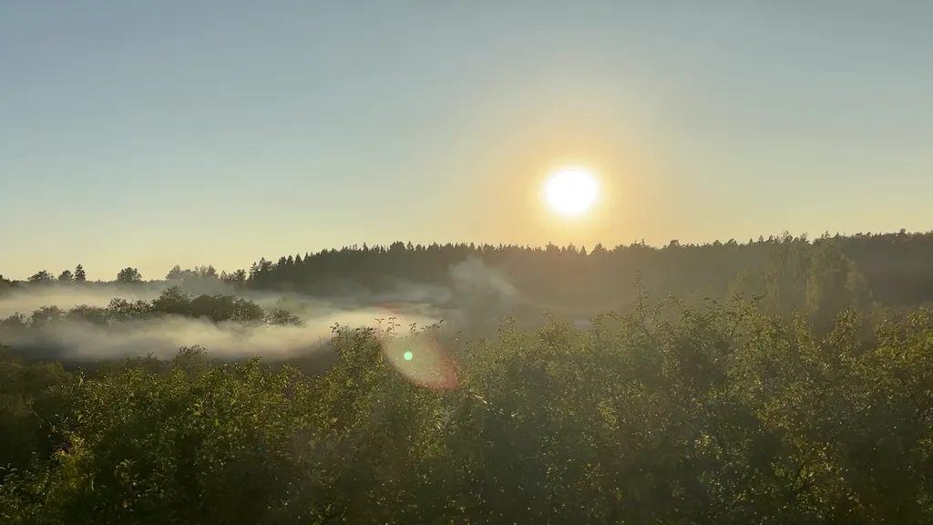 Дом с видом на закат