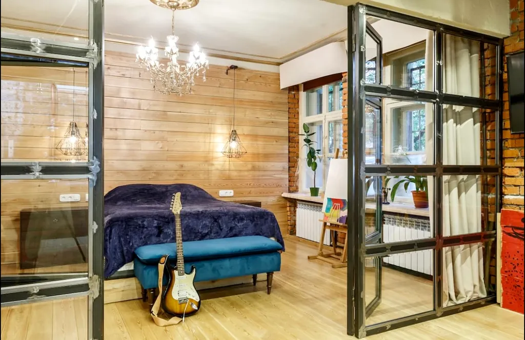 Квартира Квартира Уютный Лофт в тихом центре — Москва