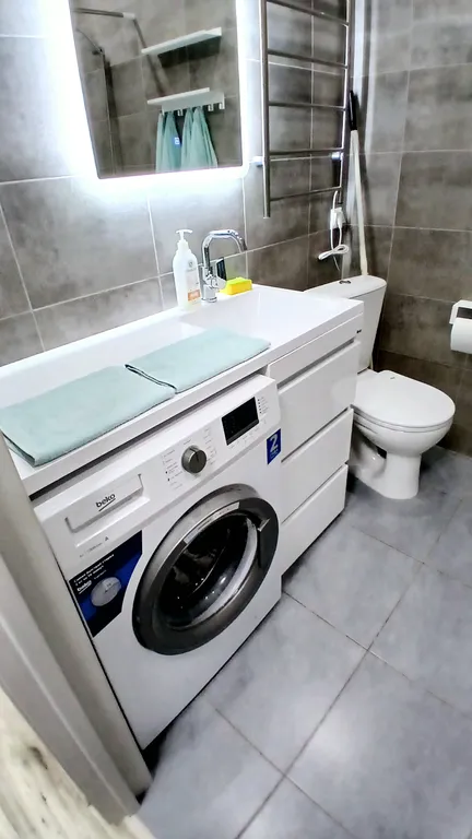 Уютная квартира у канала имени Москвы с хорошей экологией