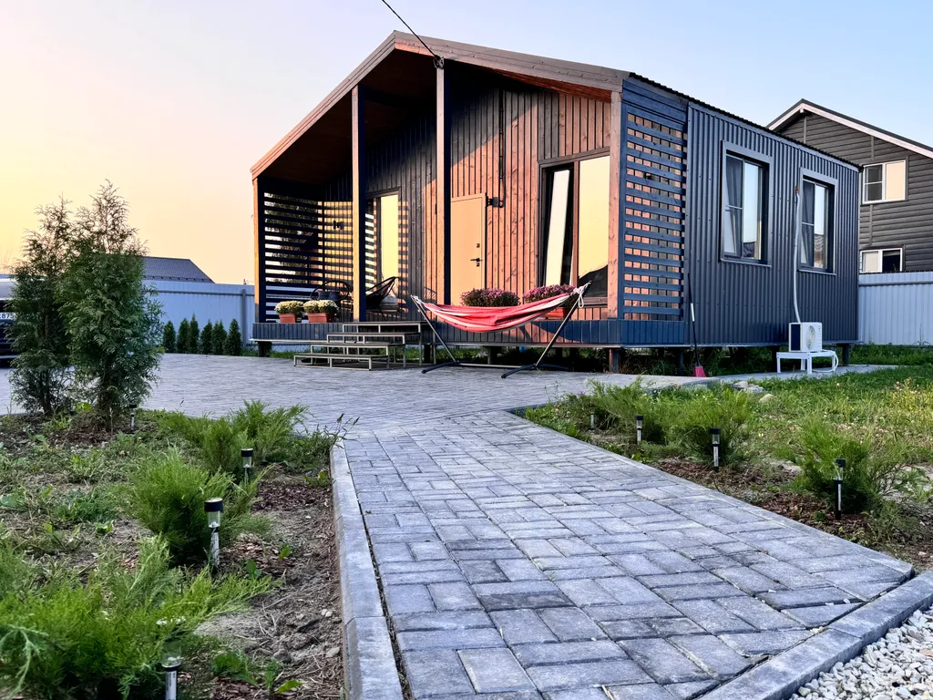 Коттедж Уютный дом с сауной, в стиле барнхаус, недалеко от реки — аренда посуточно в Бронницы