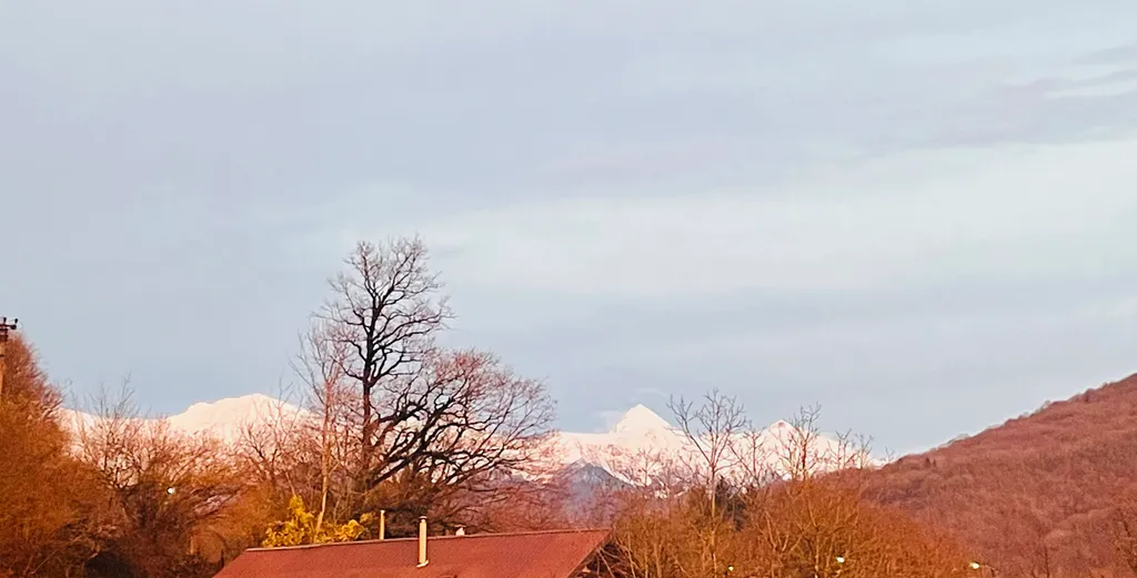 Уютная квартира с видом на горы