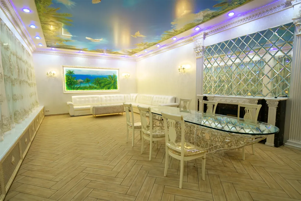 Коттедж с бассейном и сауной