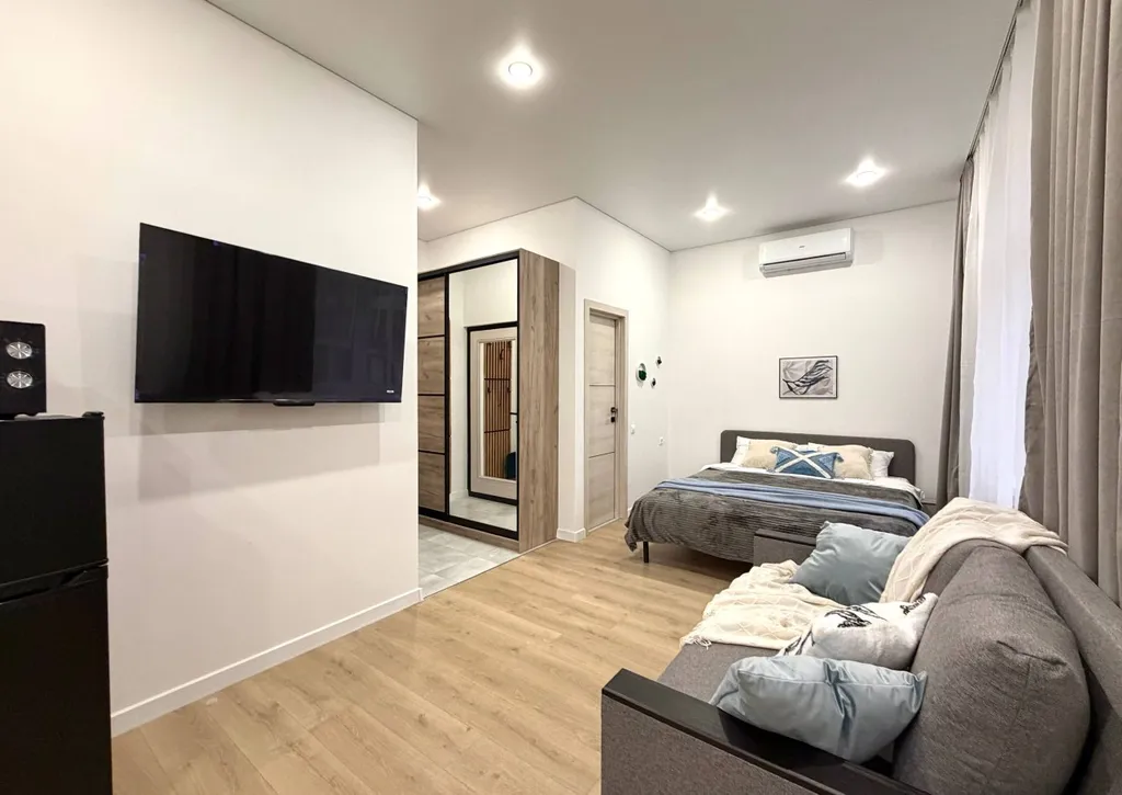 Светлая студия в ЖК Видный город