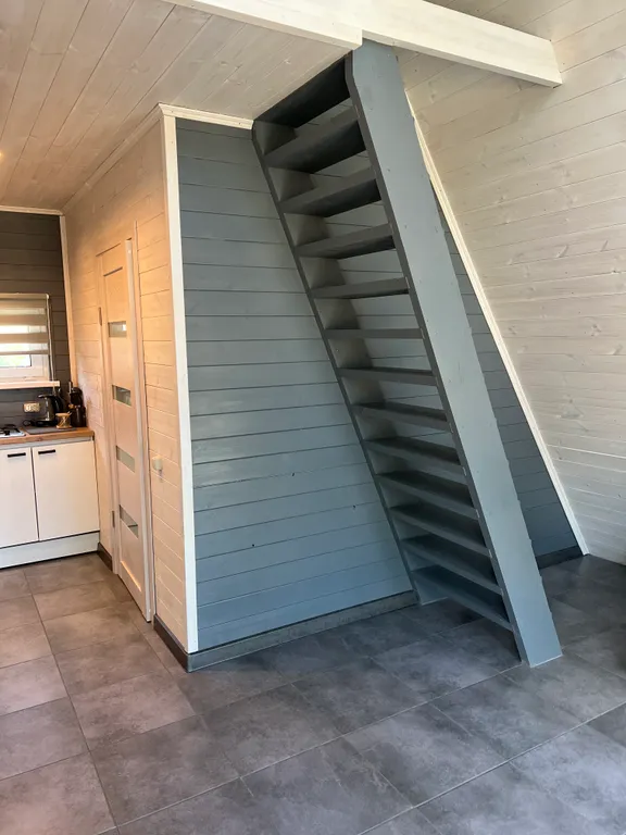 Дом A-frame Gray house