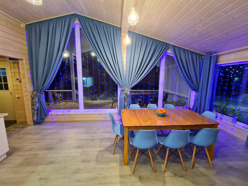 Дом Небесный с сауной и купелью на берегу Ладожского озера