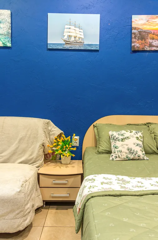 Квартира Квартира Студия в 5 минутах от пляжа сады морей — Геленджик