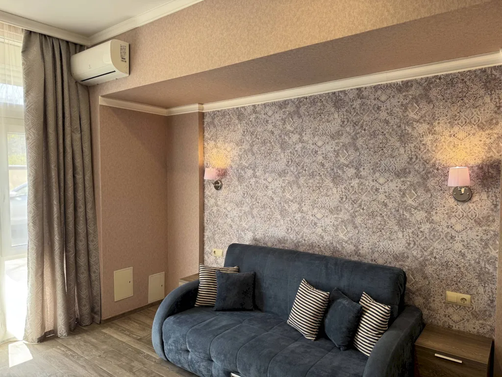 Квартира Квартира Компактная студия у моря в ЖК Лазурный - 5 мин до пляжа — Геленджик