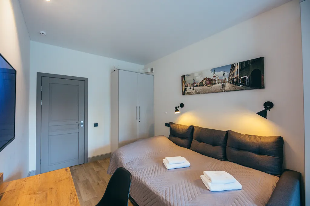 Квартира Olive marine resort с видом на море и большой террасой