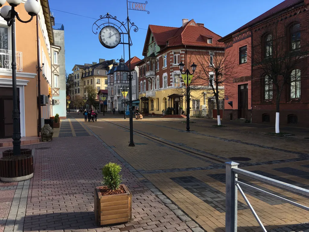 Квартира Квартира Уютная студия недалеко от моря — Зеленоградск
