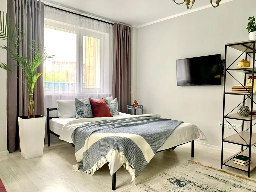 Квартира Уникальная студия Жеруйык в стиле этно в центре города — аренда посуточно в Алматы