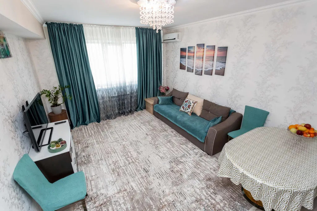 Светлая квартира рядом с парком Горького