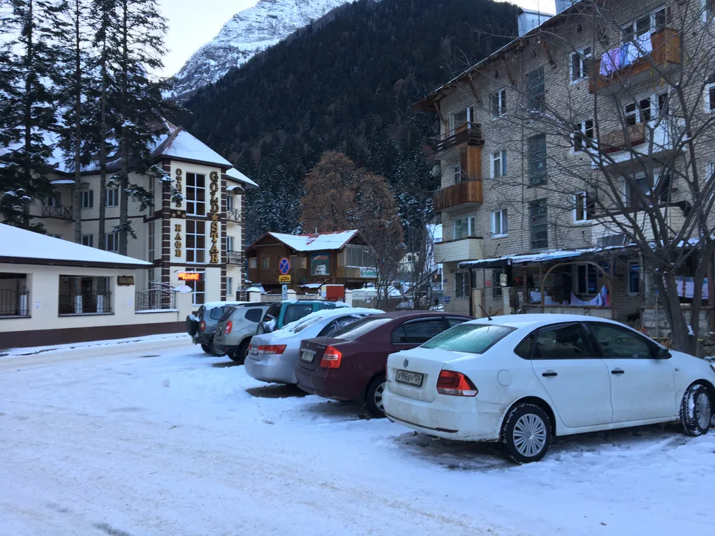 Уютная квартира в центре Домбая