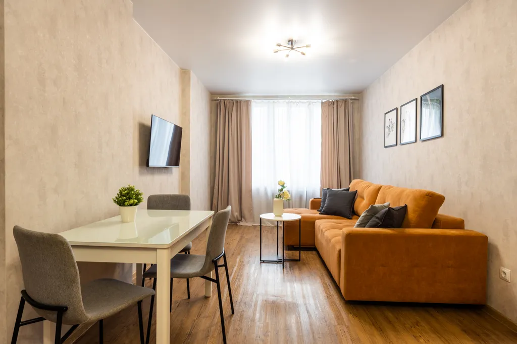 Квартира Апартаменты чистый взгляд с дизайнерским ремонтом напротив тц Планета — Красноярск