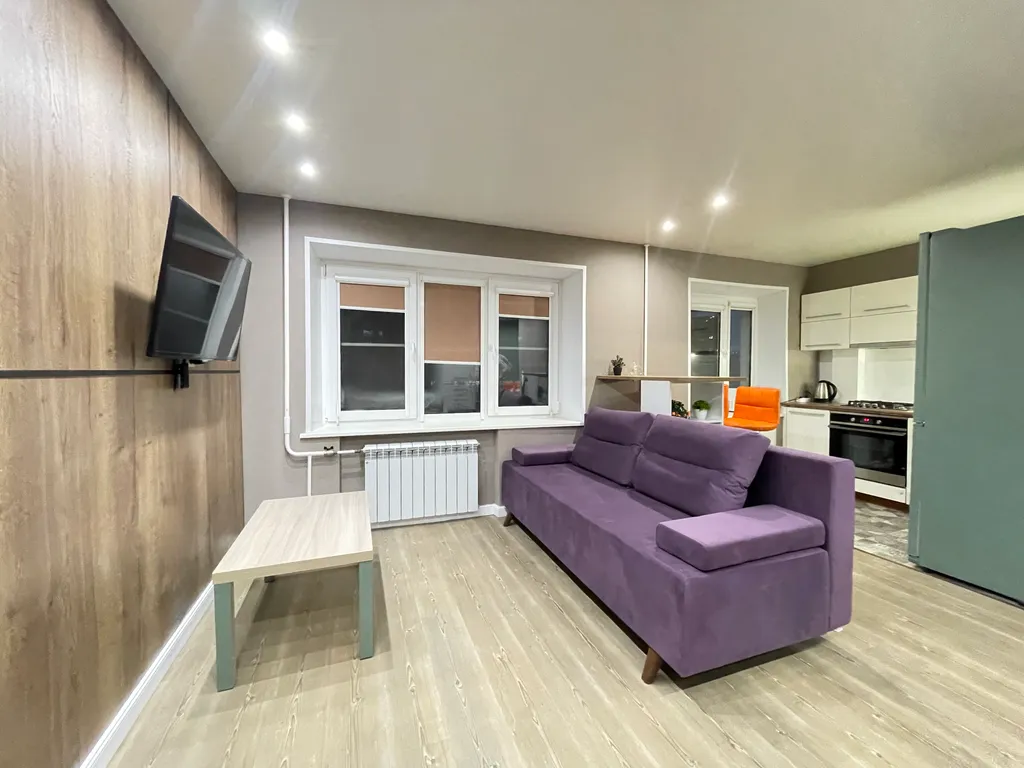 1‑комн. квартира в центре Мурманска на ул. Полярные Зори, 21к3