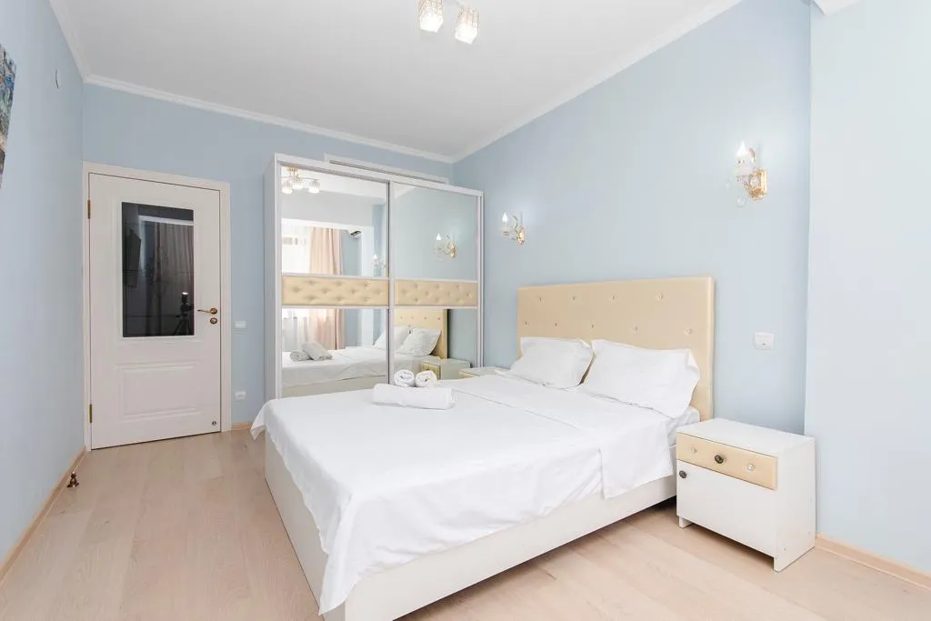 Евродвушка в элитном районе с видом на горы Коктобе