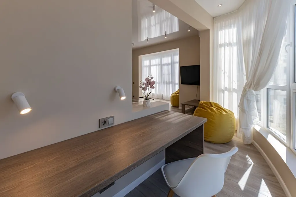 2-комнатная квартира с террасой и красивым видом