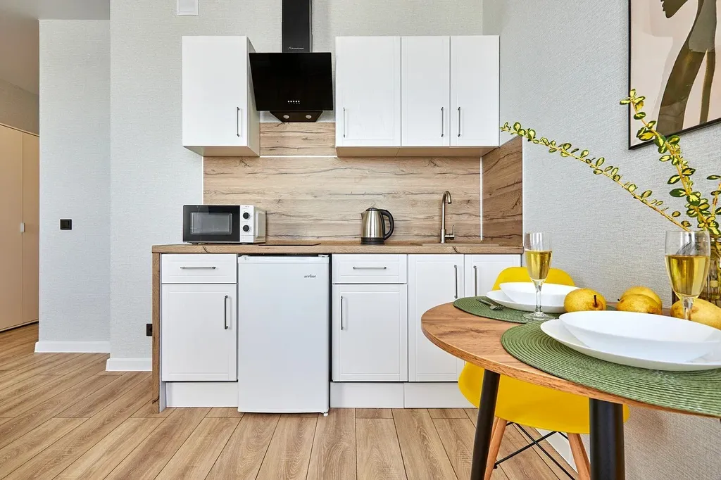 Студия со свежим ремонтом в ЖК Самолет